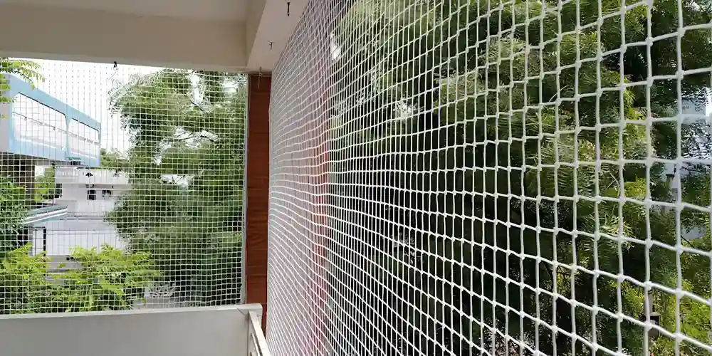 Superior Netting's Quality Pigeon Safety Nets at Best Prices in Bangalore (Bengaluru) and Throughout Karnataka